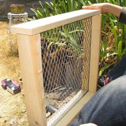 Building a Compost Sifter