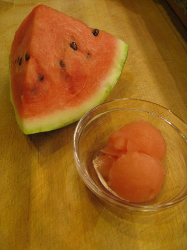watermelon lime sorbet