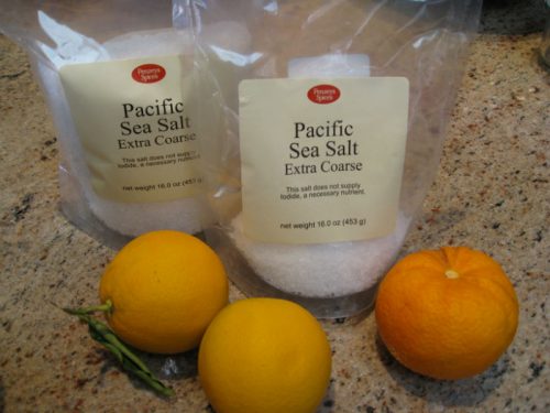 Citrus salt ingredients