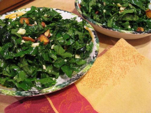 Read more about the article Recipe: Northern Spy Kale Salad