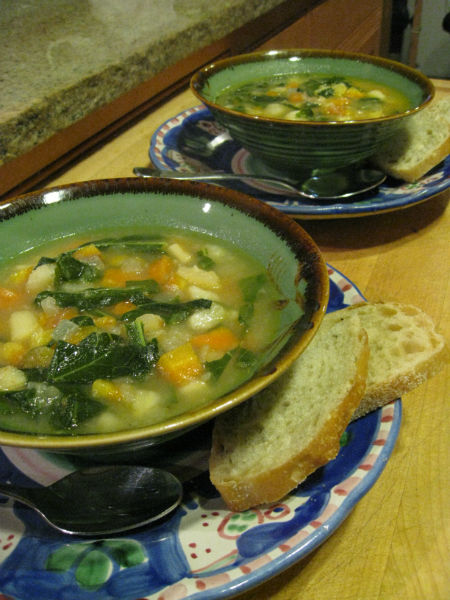 Read more about the article Recipe: Root Veggie Chowder with Collard Ribbons