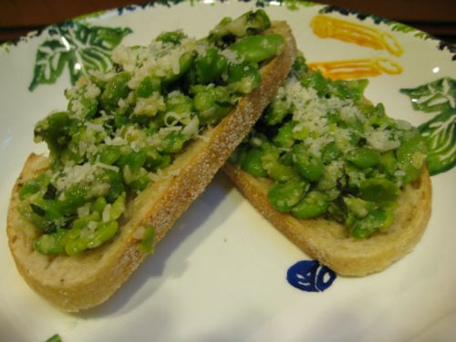 Read more about the article Recipe: Fava Bean Crostini