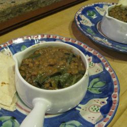 Recipe: Lentil Soup with Collard Greens