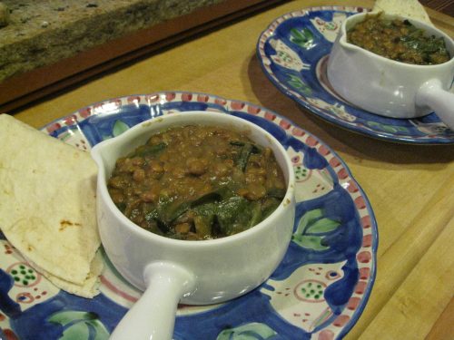 Read more about the article Recipe: Lentil Soup with Collard Greens