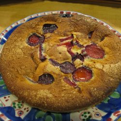 Recipe: Plum Skillet Cake