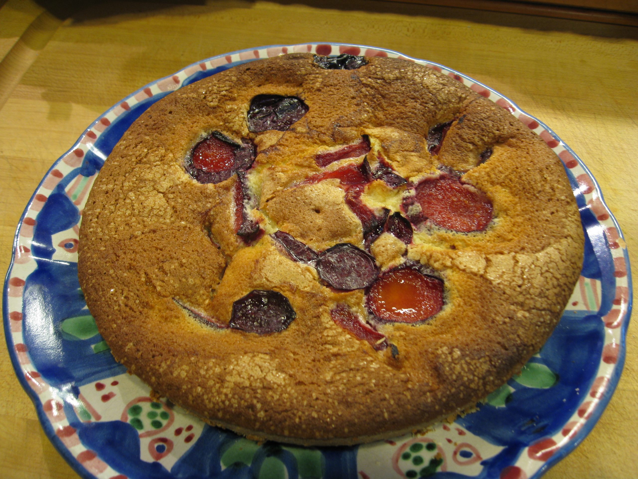 You are currently viewing Recipe: Plum Skillet Cake