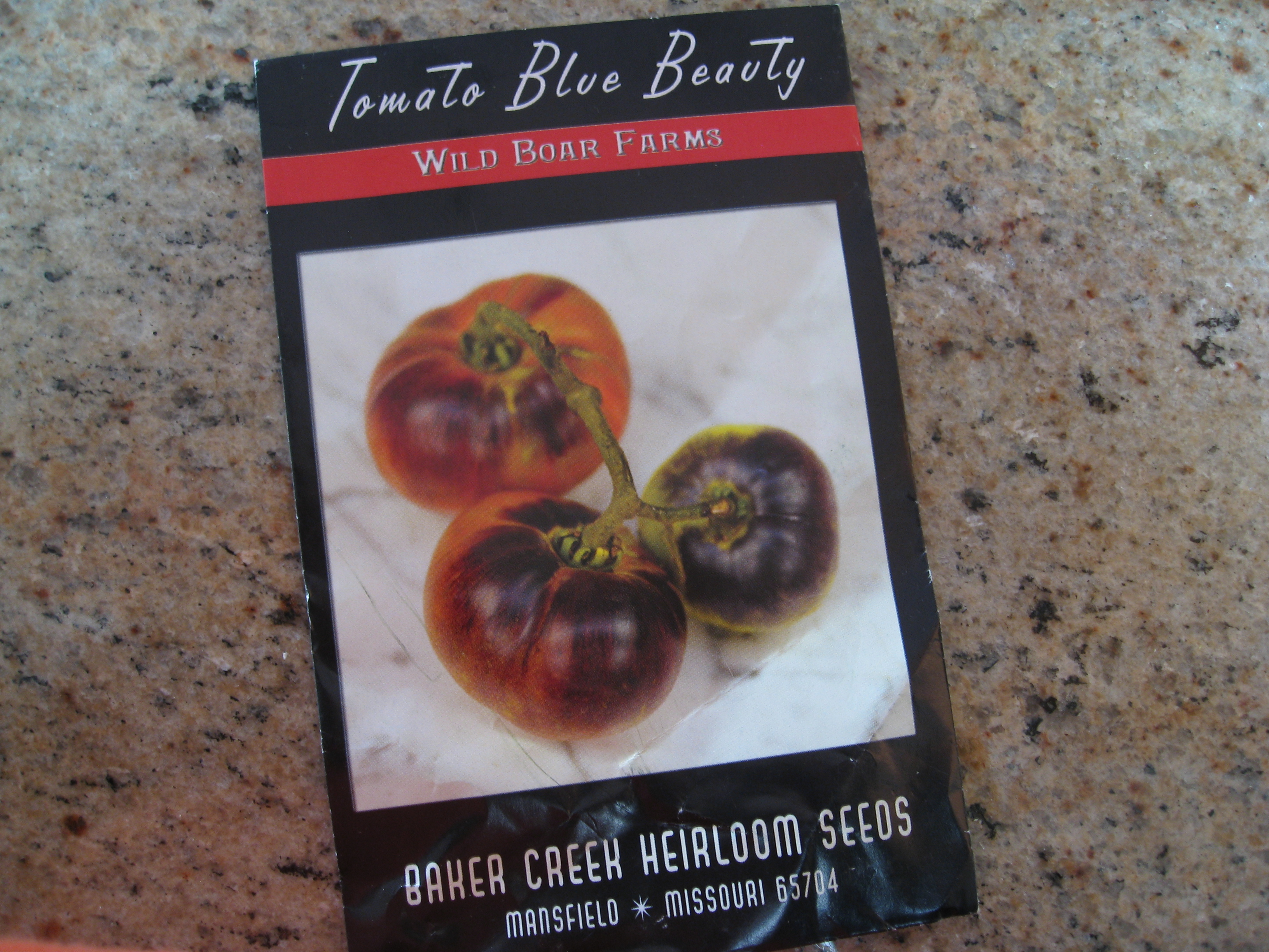 Blue Beauty Tomato Seeds  Baker Creek Heirloom Seeds