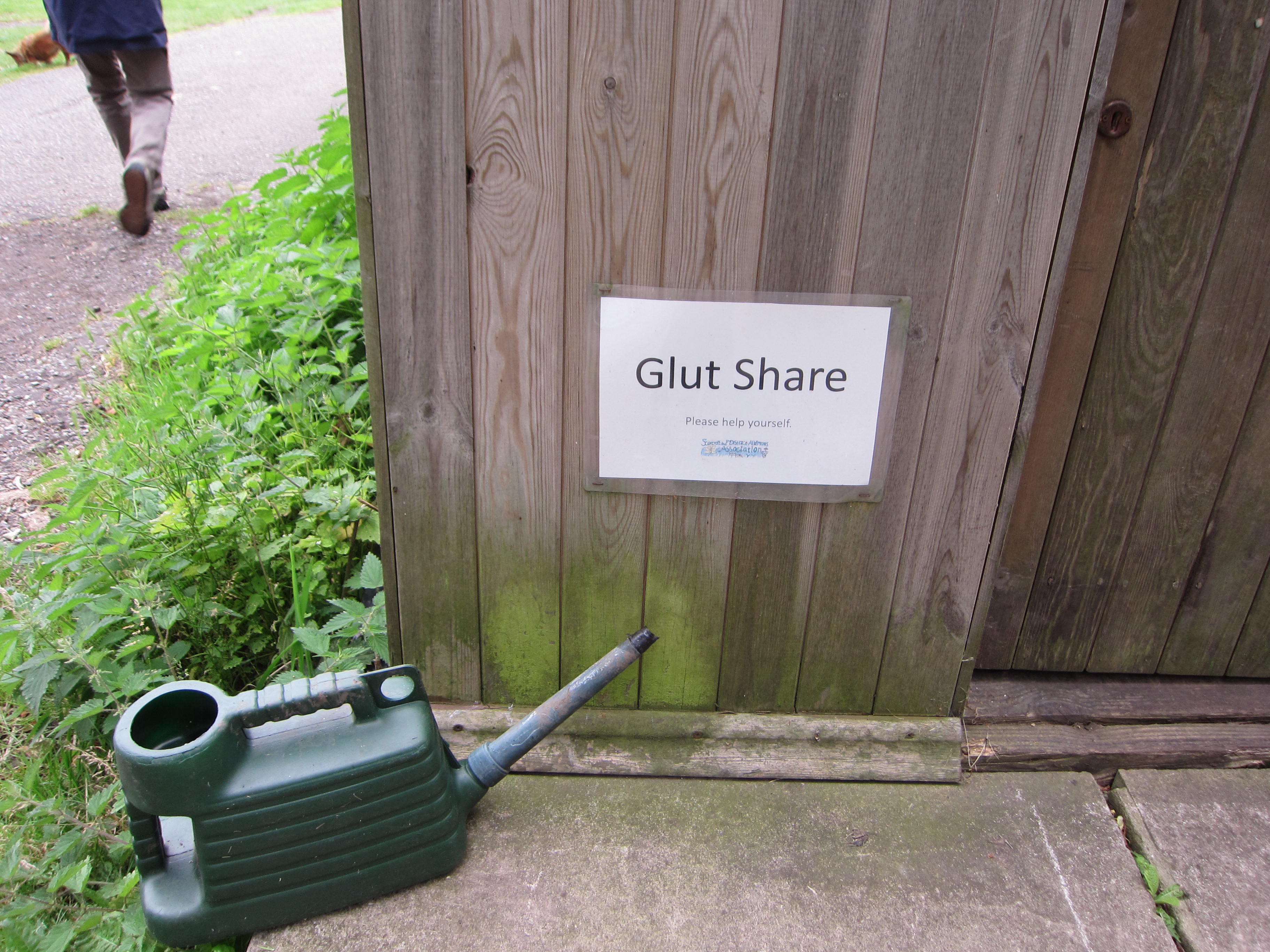 Glut Share is the name for our givesies-takesies areas. I guess we don't really have a name for that.