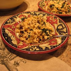 Recipe: Tuscan Kale Risotto with Mushrooms and Rosemary