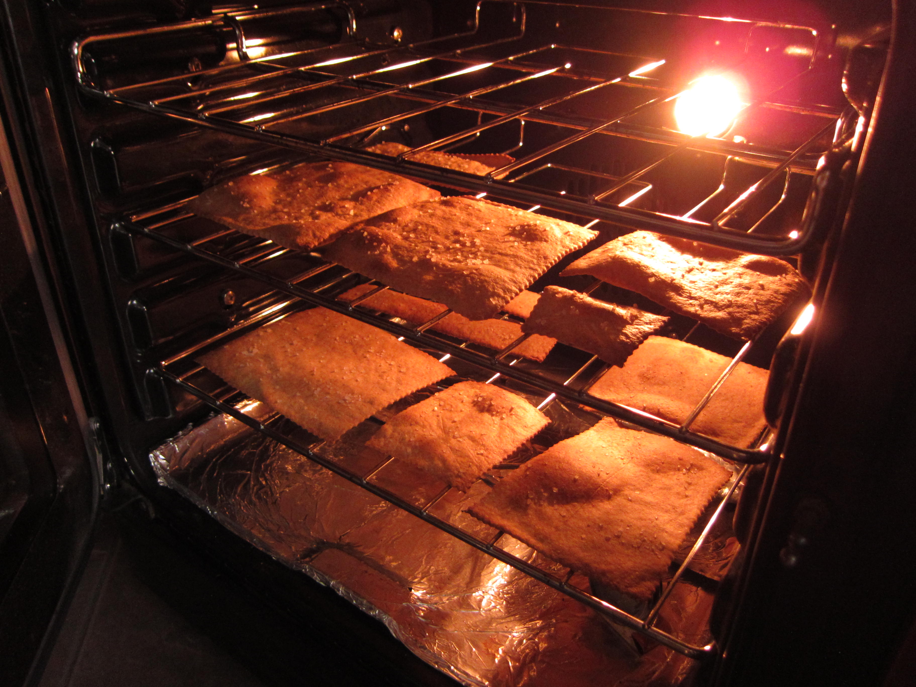 A final 15 minutes in the oven helps get them really crisp.