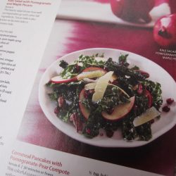 Recipe: Kale Salad with Pomegranate and Maple Pecans