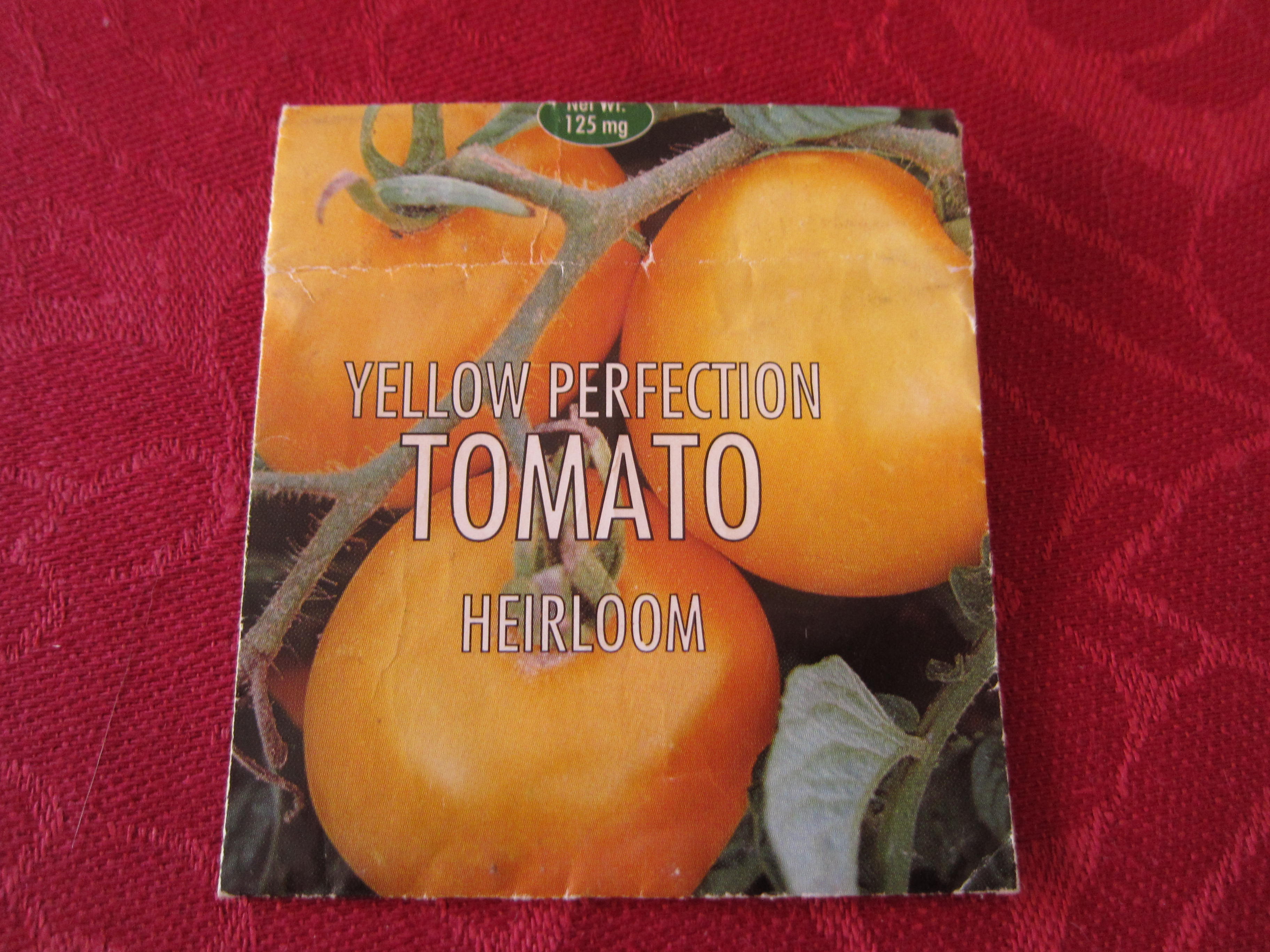 Yellow Perfection tomato