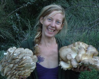 Erica and oyster mushrooms