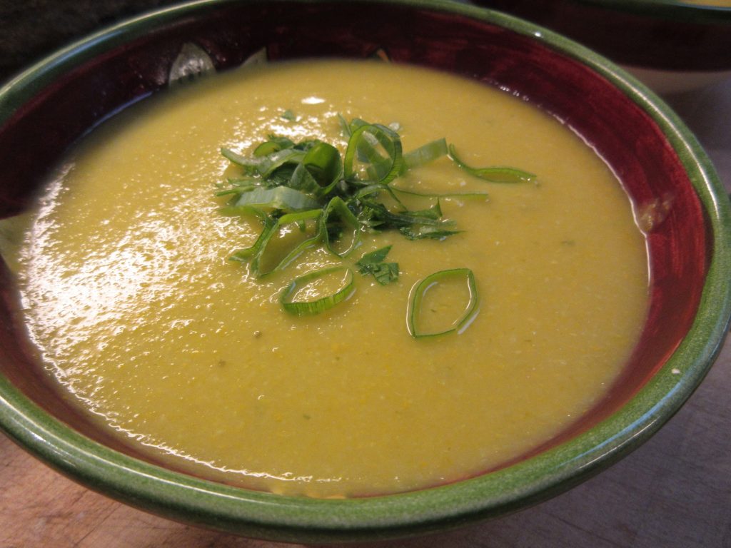 Summer squash soup