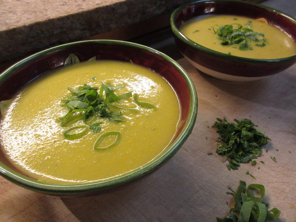 Summer squash soup