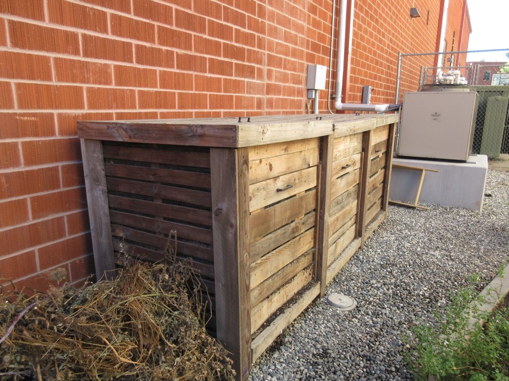 Compost Bins at Red Bull