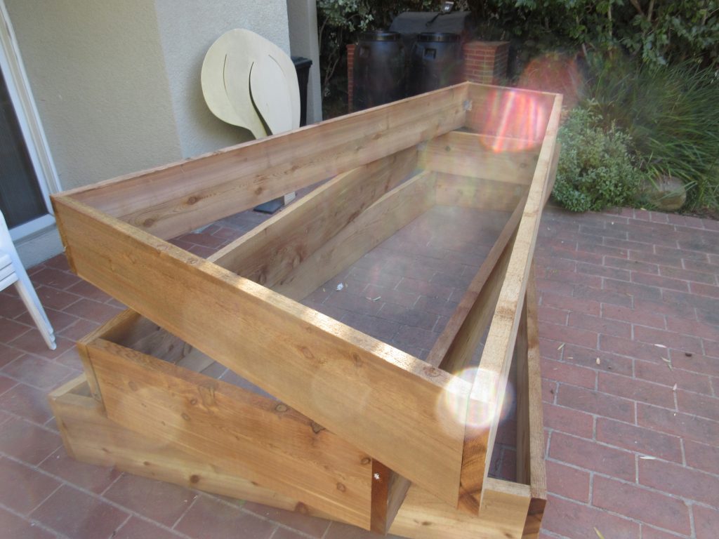 Custom raised beds