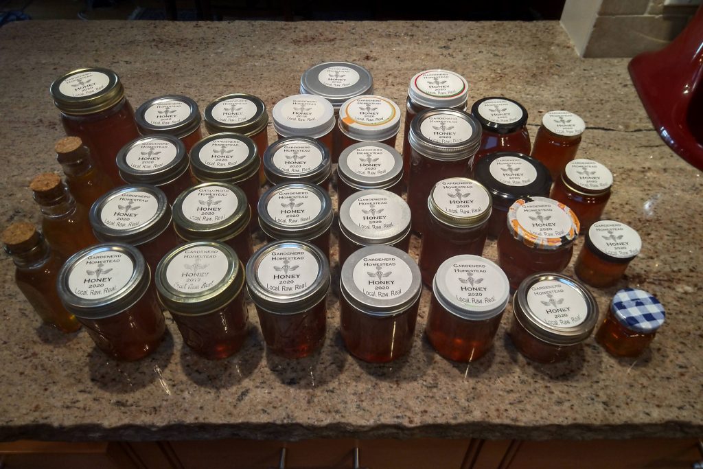 honey harvest 2020