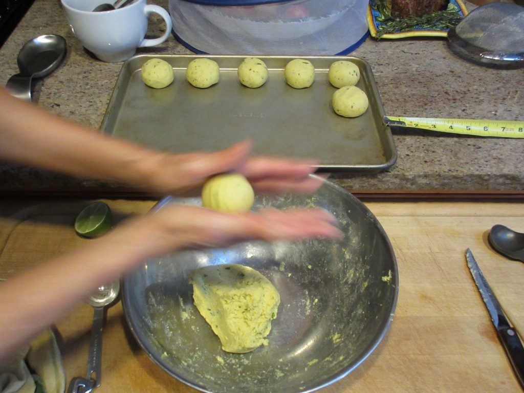 forming dough