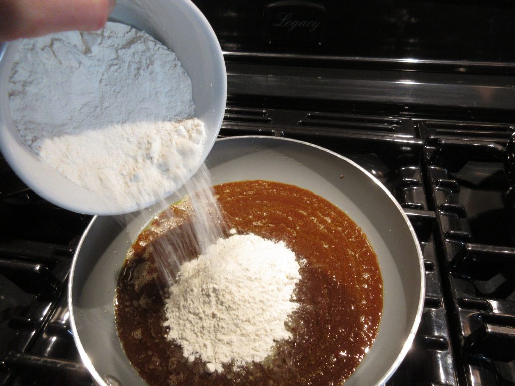 chocolate chip pan cookie flour