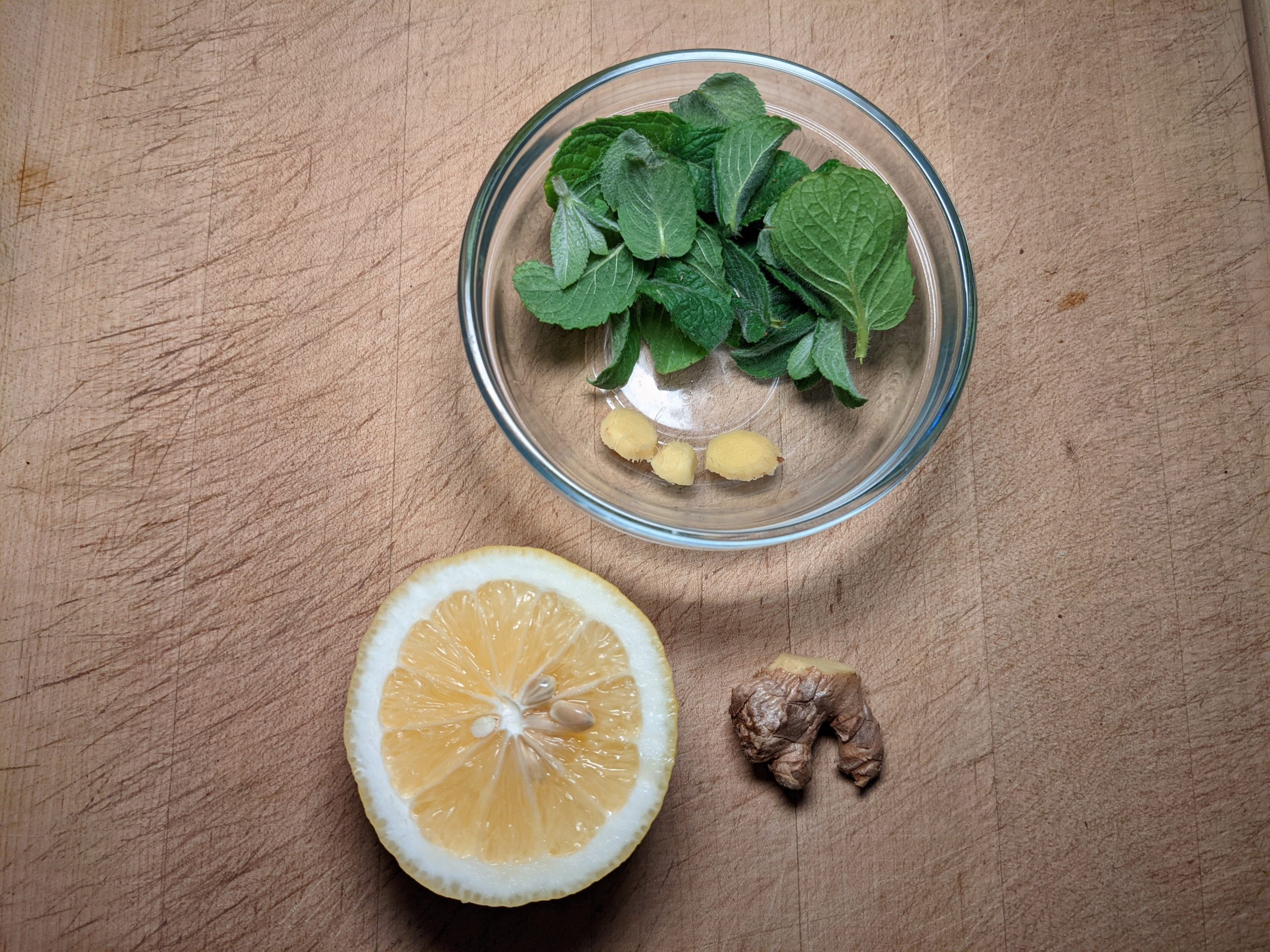 lemon ginger mint Gardenerd