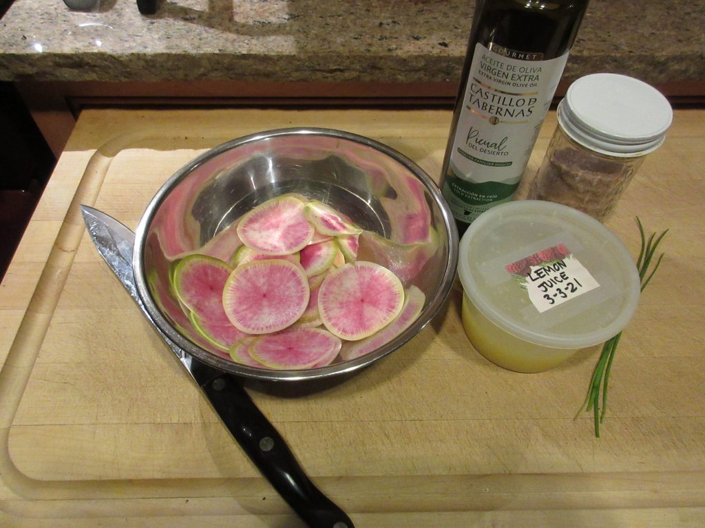 watermelon radish ingredients