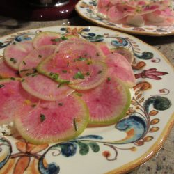 Recipe: Watermelon Radish & Burrata Salad