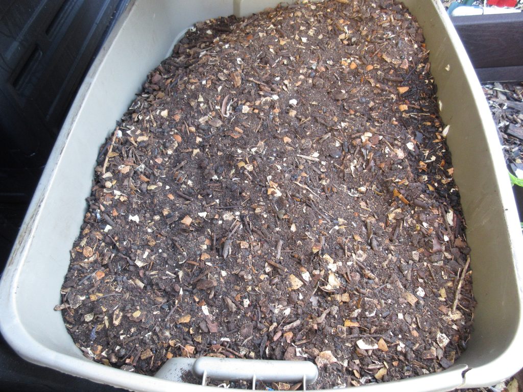 harvested compost