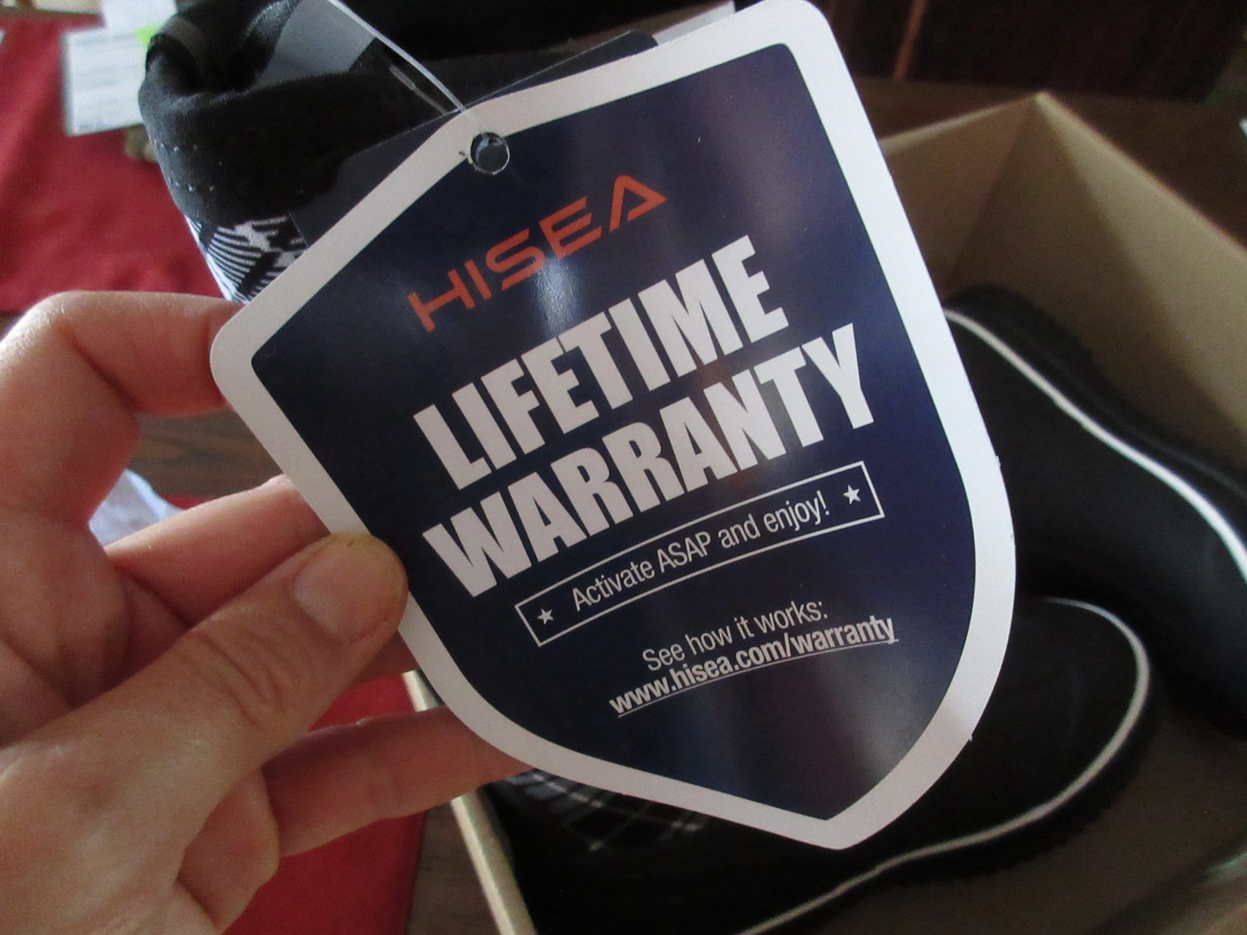 Hisea lifetime warranty