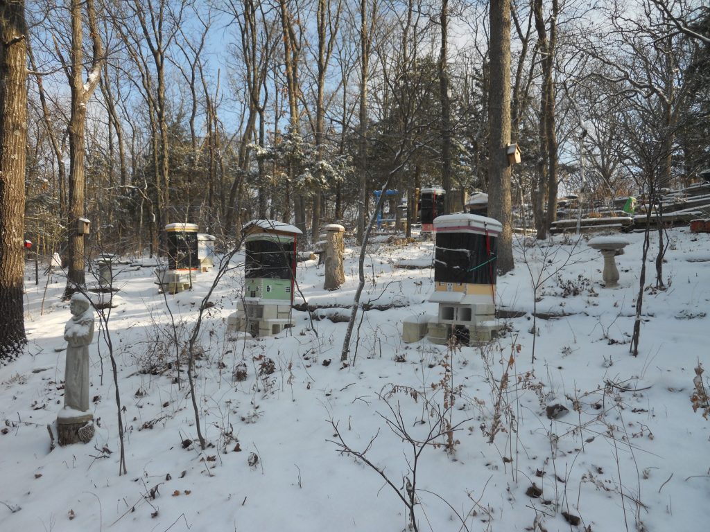 winter beehive prep