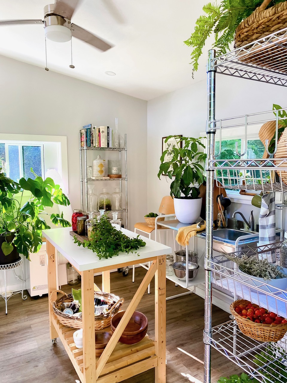 Inside the SheShed