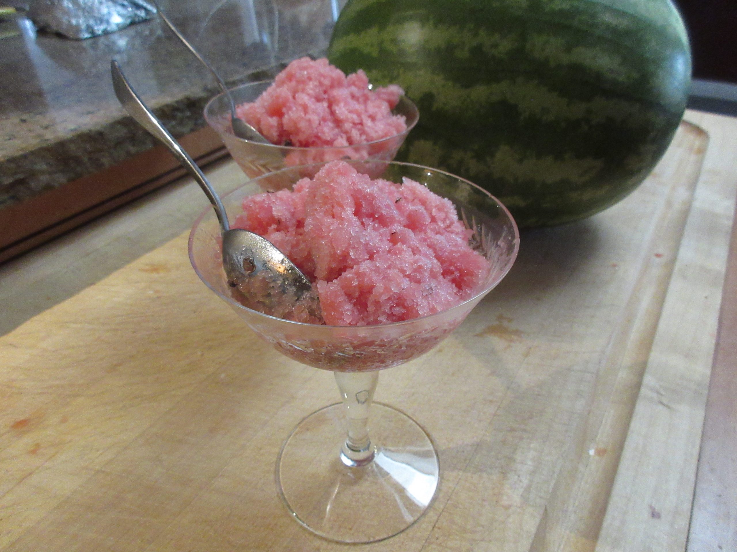 You are currently viewing Recipe: Watermelon Granita