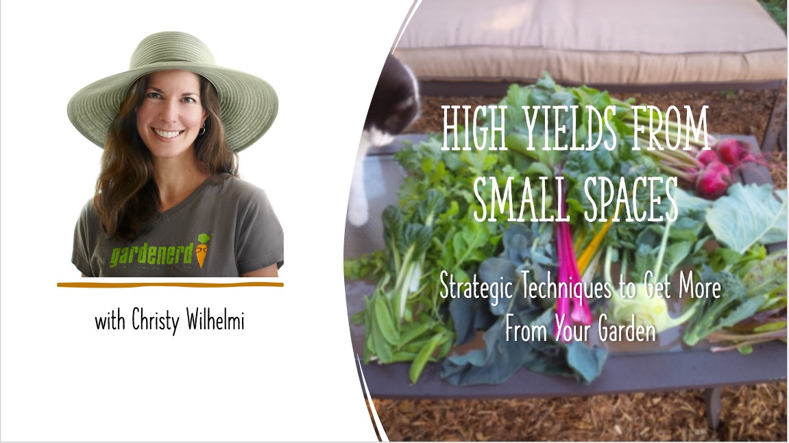Read more about the article High Yields from Small Spaces Webinar Sign Up Page