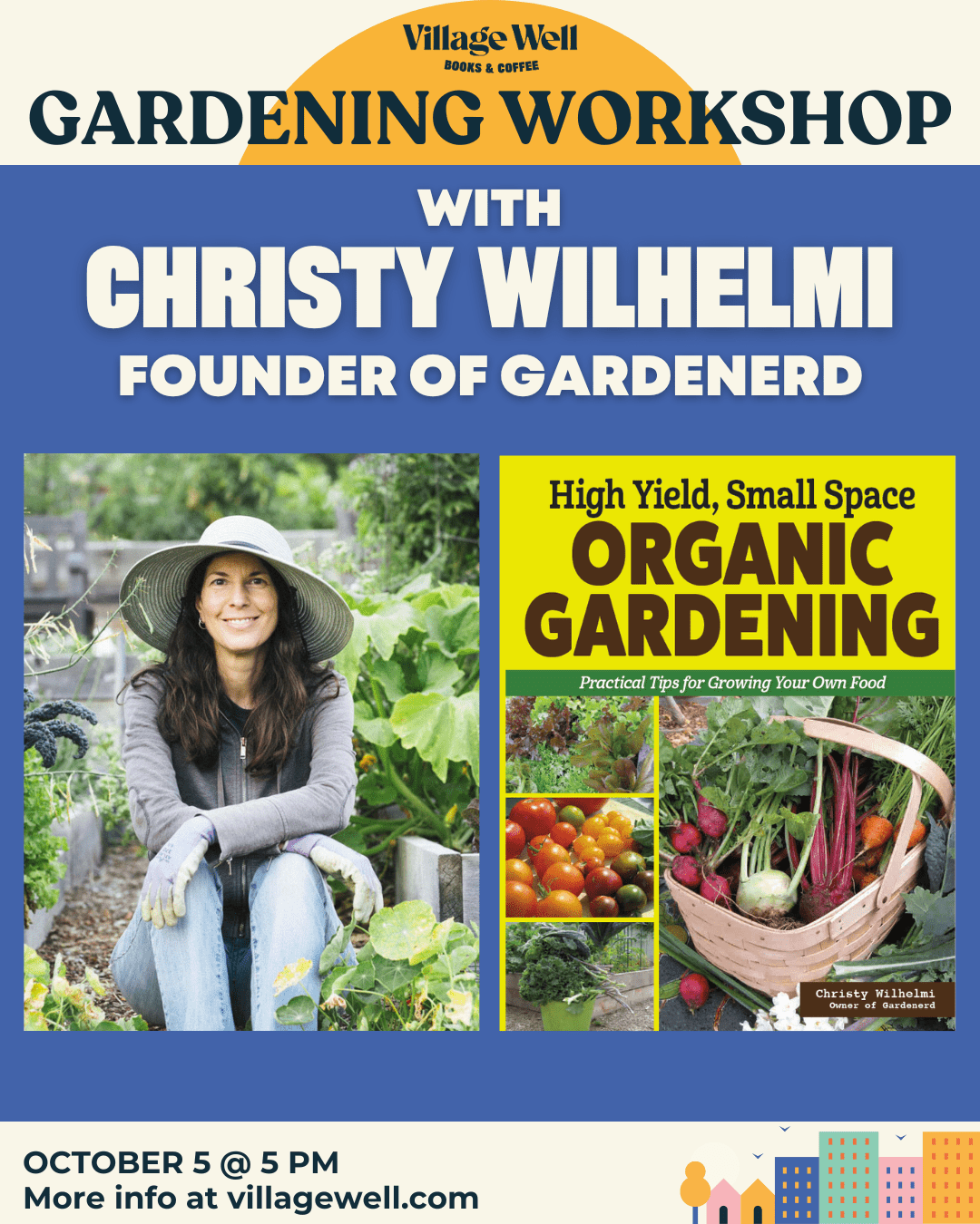 You are currently viewing Event: Fall Gardening at Village Well Books & Coffee