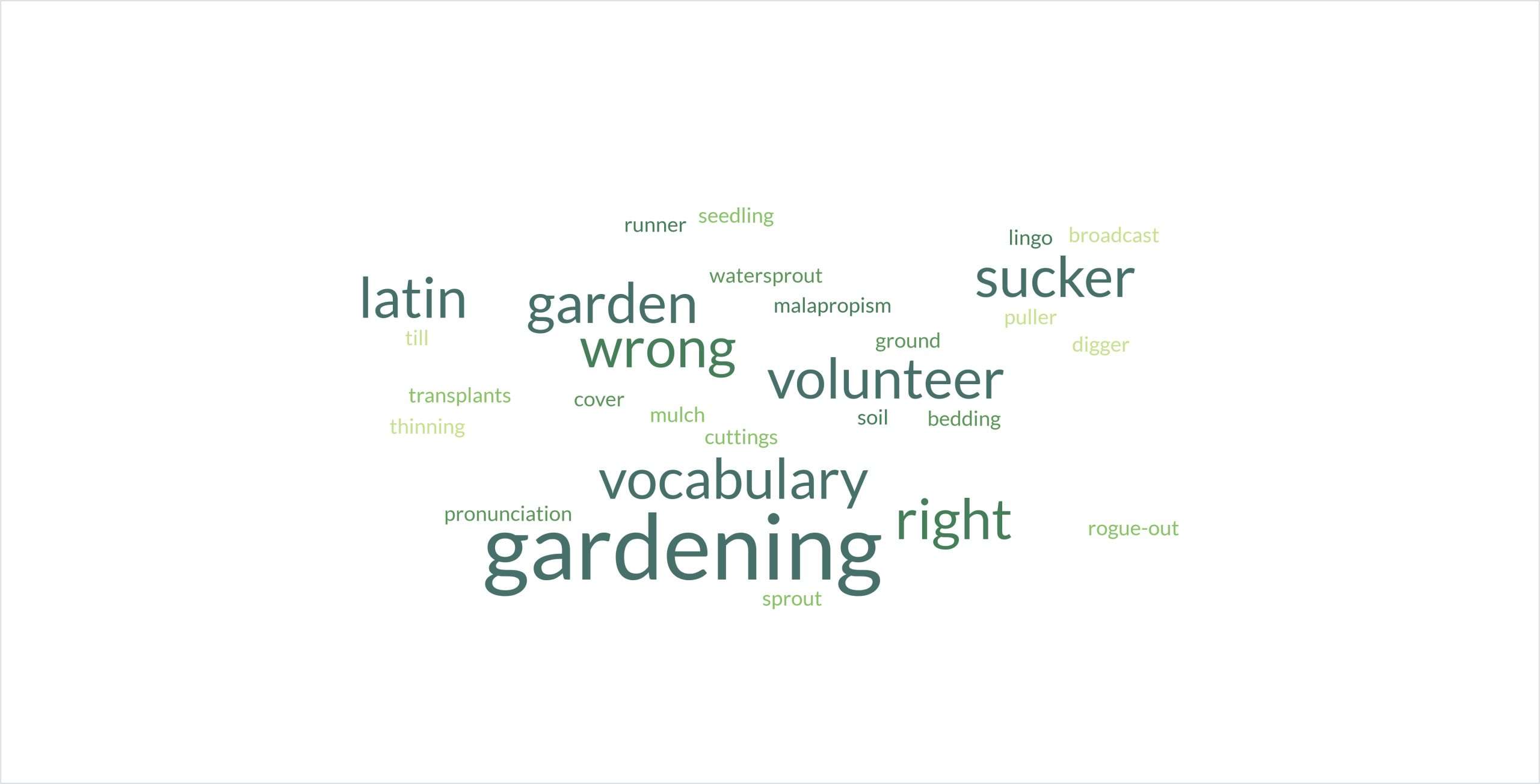 You are currently viewing Garden Lingo: When Words Come Out Wrong